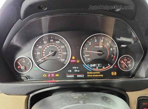 WBA8E3G50GNT78742 2016 BMW 3 SERIES Черный 
