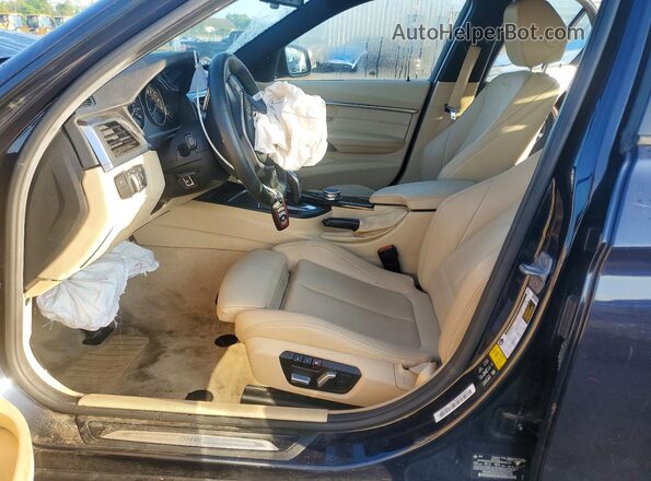 WBA8E3G53GNU04735 2016 BMW 3 SERIES Синий Вид салона спереди