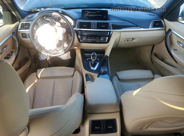 WBA8E3G53GNU04735 2016 BMW 3 SERIES Синий Вид панели приборов