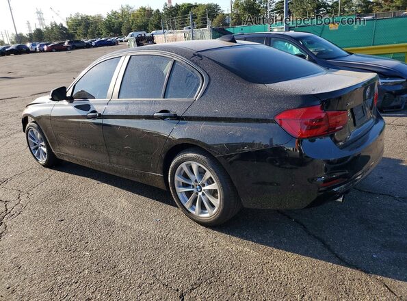 WBA8E5G54JNU47516 2018 BMW 3 SERIES Black Հետևի ձախ