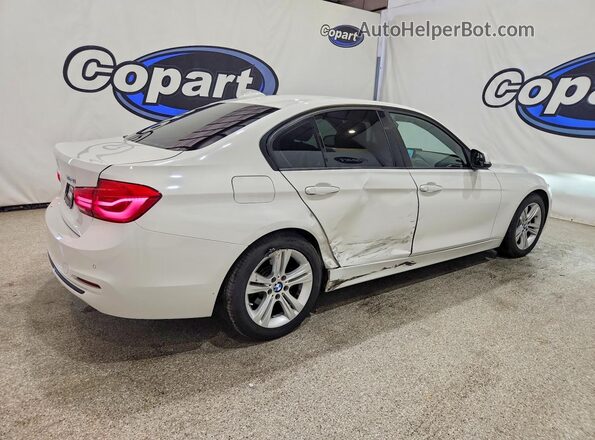 WBA8E9G53GNT44488 2016 BMW 3 SERIES White Trasero derecho