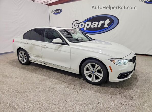 WBA8E9G53GNT44488 2016 BMW 3 SERIES White Delantero derecho