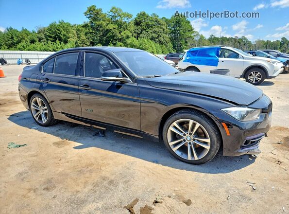 WBA8E9G59GNT46620 2016 BMW 3 SERIES Black Delantero derecho