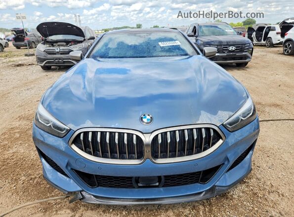 WBABC4C57KBJ35768 2019 BMW M8 Blue Вид спереду