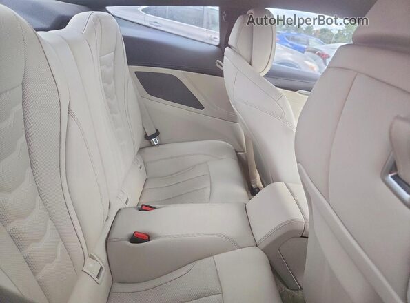 WBABC4C57KBJ35768 2019 BMW M8 Blue Вид задніх сидінь