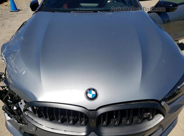 WBAGV8C05SCU70677 2025 BMW M8 Gray Widok wnętrza z tyłu