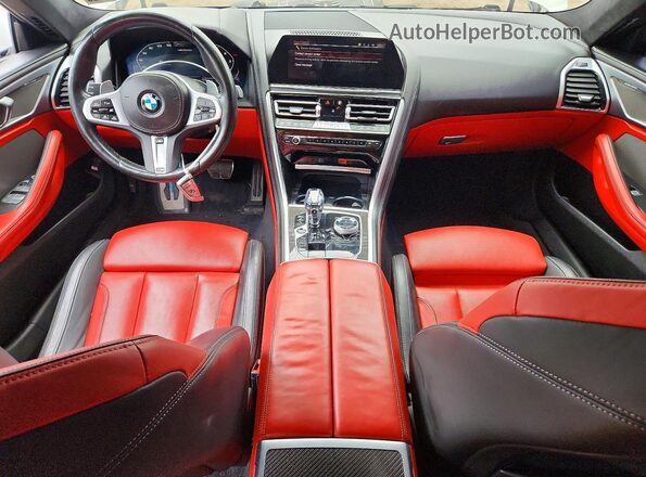 WBAGV8C0XNCJ35564 2022 BMW M8 White წინა პანელის ხედი