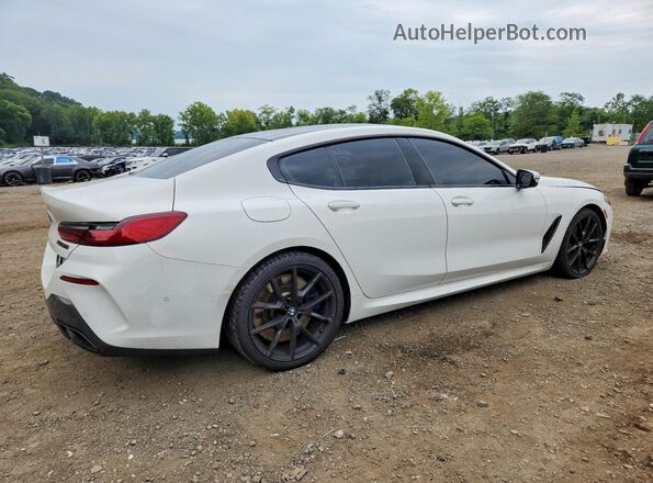 WBAGV8C0XNCJ35564 2022 BMW M8 White უკანა მარჯვენა