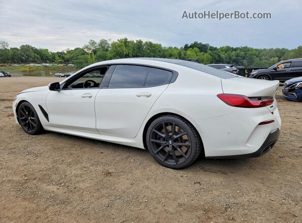 WBAGV8C0XNCJ35564 2022 BMW M8 White უკანა მარცხენა