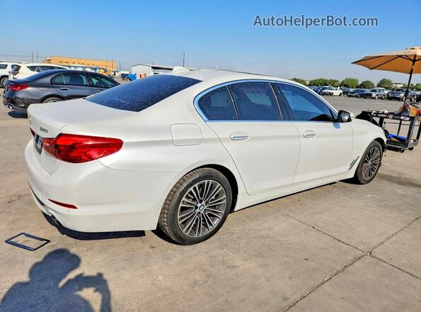 WBAJA5C38HG894124 2017 BMW 5 SERIES White Rear right