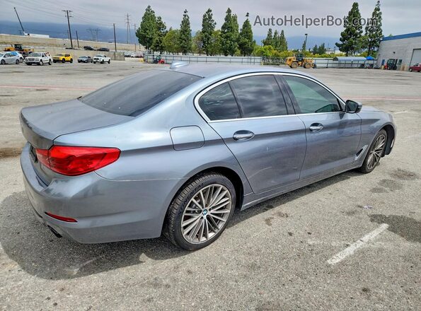 WBAJA5C39HG898036 2017 BMW 5 SERIES Угольный Задняя правая четверть