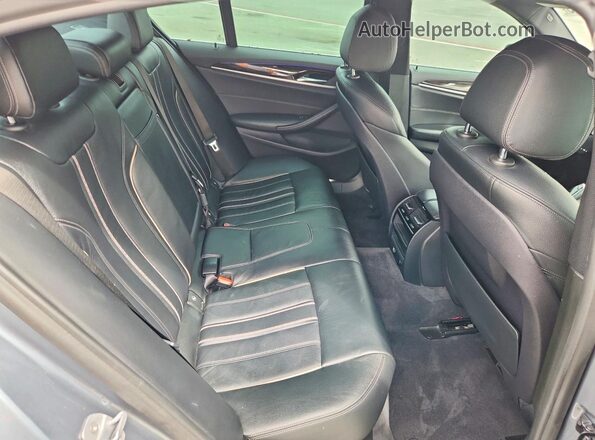 WBAJA5C39HG898036 2017 BMW 5 SERIES Угольный Вид задних сидений
