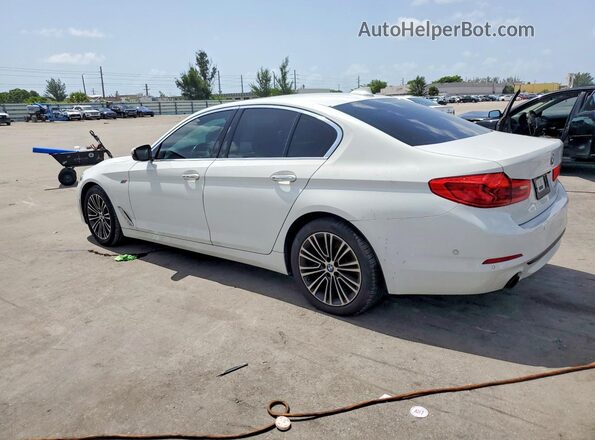 WBAJA5C3XHG895792 2017 BMW 5 SERIES White Trasero izquierdo