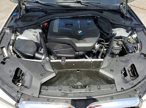 WBAJA5C3XHG895792 2017 BMW 5 SERIES White Vista interior trasera