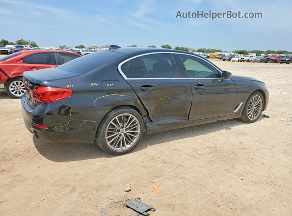WBAJA5C50KBX86442 2019 BMW 5 SERIES Black უკანა მარჯვენა