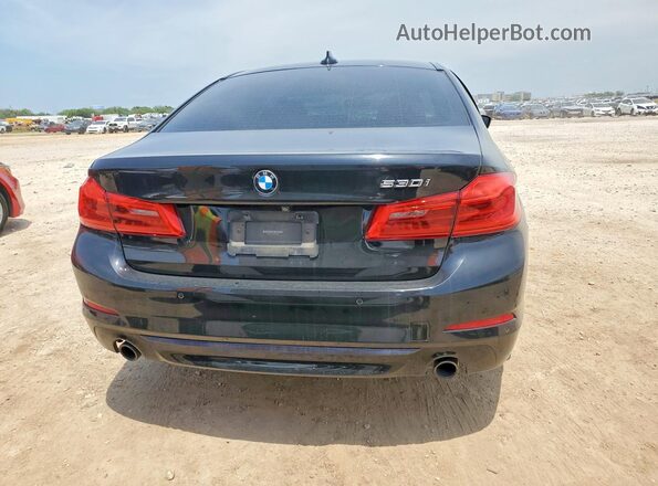 WBAJA5C50KBX86442 2019 BMW 5 SERIES Black უკანა ხედი