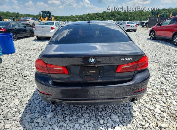WBAJA5C53JWA57538 2018 BMW 5 SERIES Black Հետևի տեսք