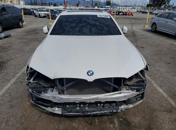 WBAJA5C54JWA36066 2018 BMW 5 SERIES White Widok z przodu