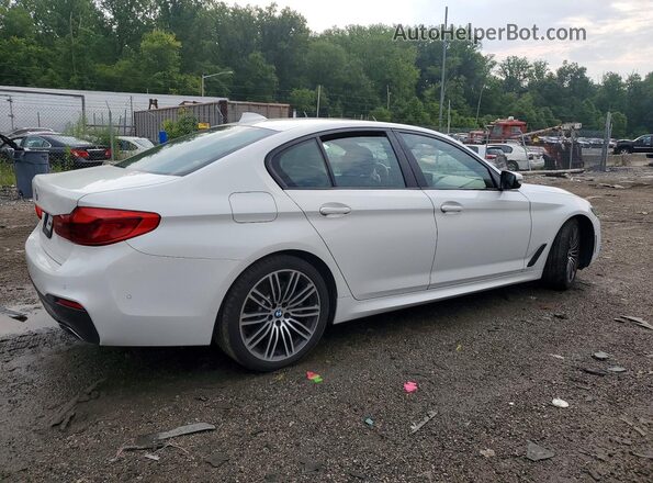 WBAJA5C56KWA57762 2019 BMW 5 SERIES White Rear right