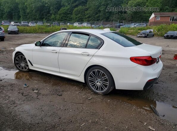 WBAJA5C56KWA57762 2019 BMW 5 SERIES White Rear left
