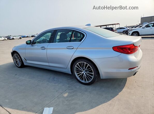 WBAJA5C59KBX49115 2019 BMW 5 SERIES Silver Rear left