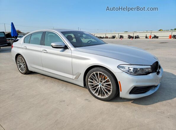 WBAJA5C59KBX49115 2019 BMW 5 SERIES Silver Front right