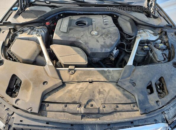 WBAJA5C59KBX49115 2019 BMW 5 SERIES Silver Rear interior view