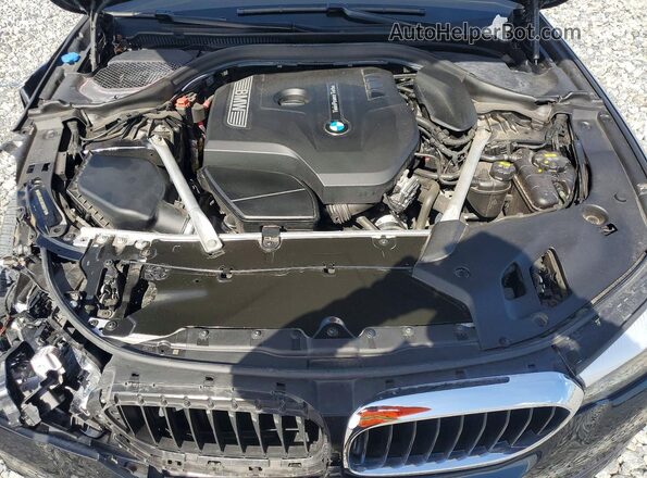 WBAJA5C59KG900716 2019 BMW 5 SERIES Черный Вид задней части салона