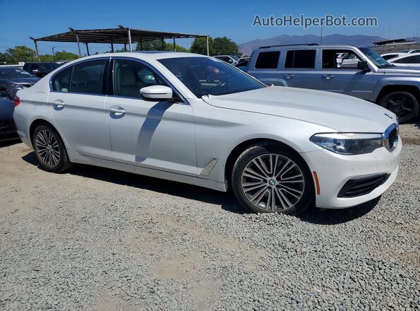 WBAJA5C59KWW18744 2019 BMW 5 SERIES White Przód prawy