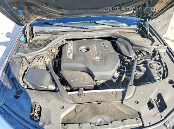 WBAJA7C39HWA70184 2017 BMW 5 SERIES Black Rear interior view