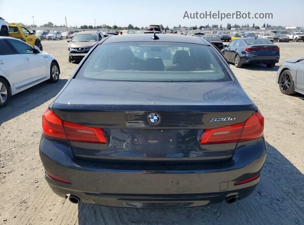 WBAJA9C53JG622854 2018 BMW 5 SERIES Black Rear view