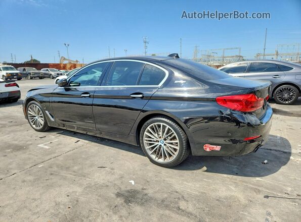 WBAJA9C56JB250505 2018 BMW 5 SERIES Black Задня ліва чверть