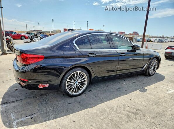 WBAJA9C56JB250505 2018 BMW 5 SERIES Black Задня права чверть
