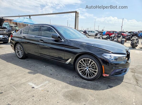 WBAJA9C56JB250505 2018 BMW 5 SERIES Black Передня права чверть