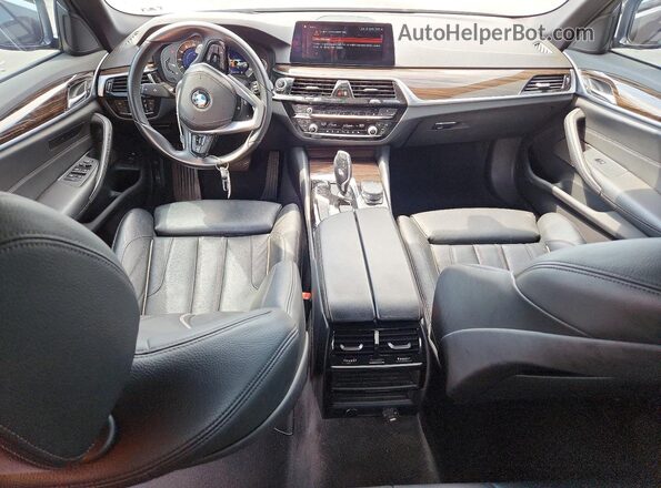 WBAJA9C56JB250505 2018 BMW 5 SERIES Black Вид панелі приладів