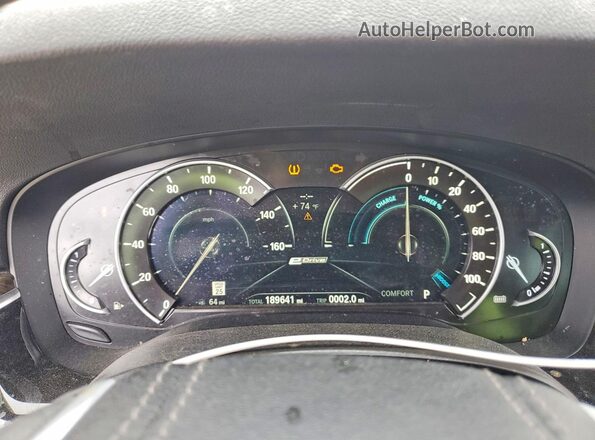 WBAJA9C56KB388451 2019 BMW 5 SERIES Белый Вид щитка приборов