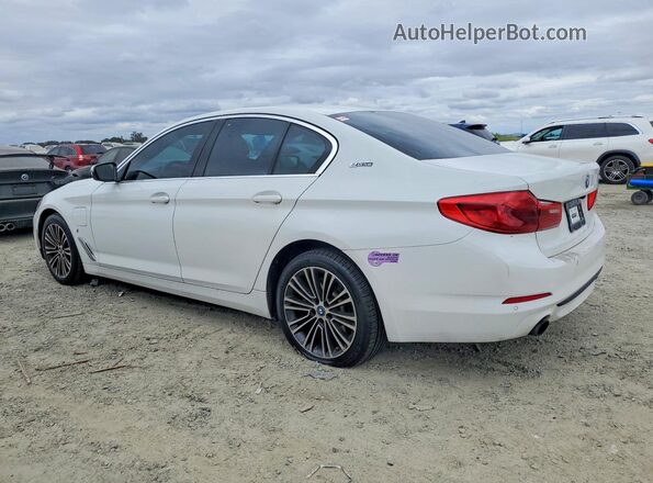 WBAJA9C56KB388451 2019 BMW 5 SERIES Белый Задняя левая четверть