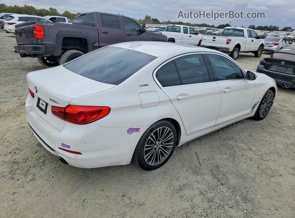 WBAJA9C56KB388451 2019 BMW 5 SERIES Белый Задняя правая четверть