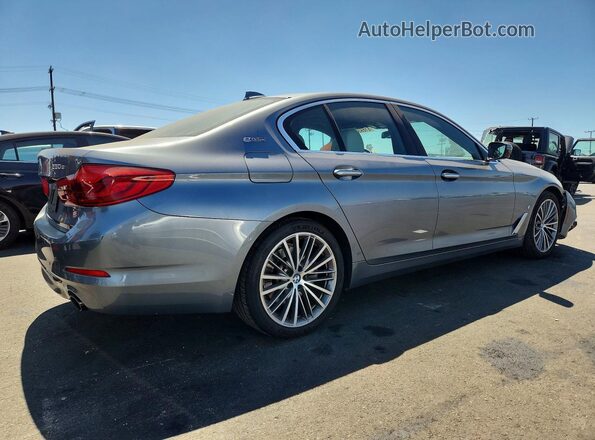 WBAJA9C57JG622906 2018 BMW 5 SERIES Gray Rear right