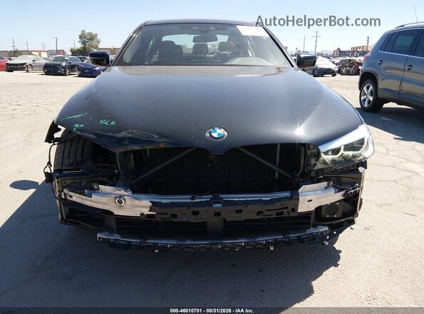 WBAJA9C57KB388782 2019 BMW 5 SERIES Black Vista frontal