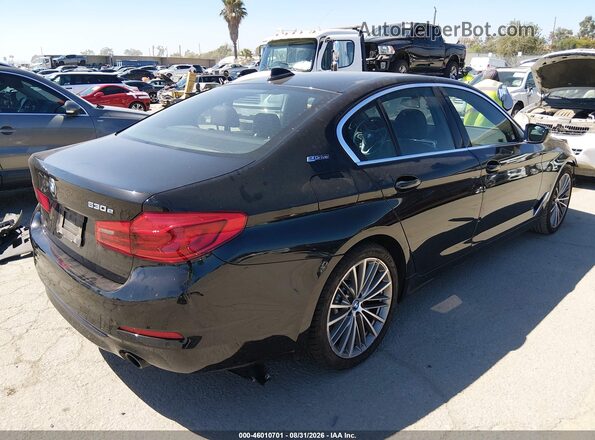 WBAJA9C57KB388782 2019 BMW 5 SERIES Black Trasero derecho