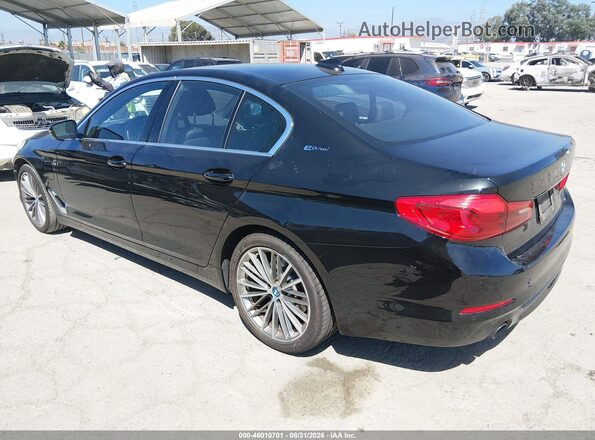 WBAJA9C57KB388782 2019 BMW 5 SERIES Black Trasero izquierdo