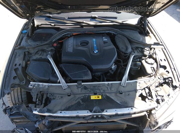WBAJA9C57KB388782 2019 BMW 5 SERIES Black Vista trasera