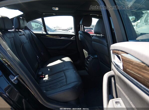 WBAJA9C57KB388782 2019 BMW 5 SERIES Black Vista de la etiqueta del VIN