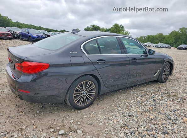 WBAJB1C54KB375213 2019 BMW 5 SERIES Charcoal Rear right