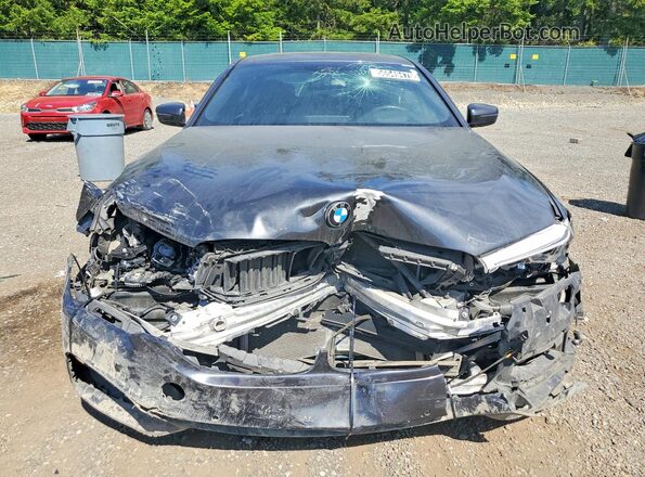 WBAJE5C3XHG914233 2017 BMW 5 SERIES Black Դիմացի տեսք