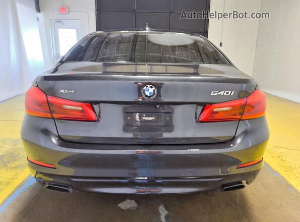 WBAJE7C33HG886822 2017 BMW 5 SERIES Черный Вид сзади