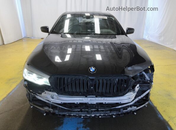 WBAJE7C33HG886822 2017 BMW 5 SERIES Черный Панорамный вид салона 360°