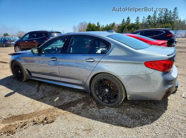 WBAJE7C33HG889994 2017 BMW 5 SERIES Blue Задня ліва чверть
