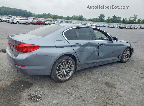 WBAJE7C33HG890577 2017 BMW 5 SERIES Gray უკანა მარჯვენა